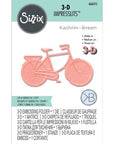 Sizzix - 3-D Textured Impressions Embossing Folder - Bicycle