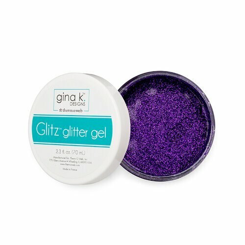 Gina K. Designs - Glitz Glitter Gel - Wild Lilac