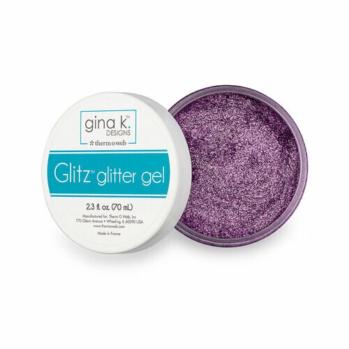 Gina K. Designs - Glitz Glitter Gel - Lovely Lavender