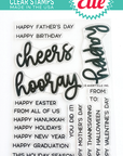 Avery Elle - Clear Stamps - Happy Tags