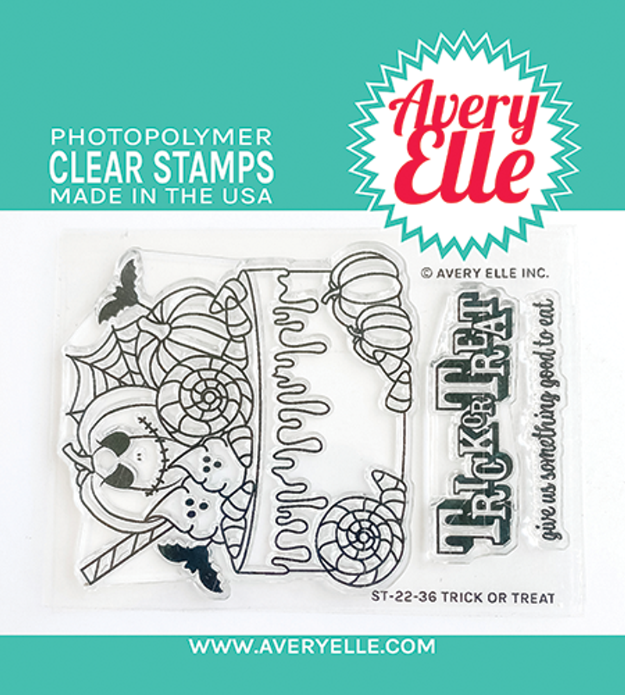 Avery Elle - Clear Stamps - Trick Or Treat