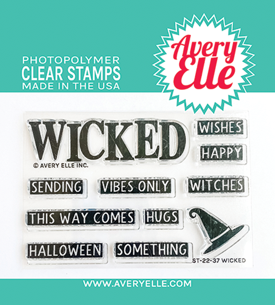 Avery Elle - Clear Stamps - Wicked