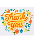Spellbinders - Layered Stencils Collection - Stencils - Floral Thank You