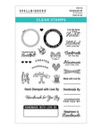 Spellbinders - Celebrate You Collection - Clear Stamps - Handmade By