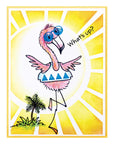 Stampendous - FransFormer Fun - Clear Stamps - Feathers