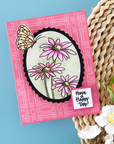 Stampendous - Spring Collection - Clear Stamps - Hello Butterfly
