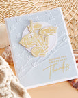 Spellbinders - Seahorse Kisses Collection - Glimmer Hot Foil Plate & Die Set - Under the Sea