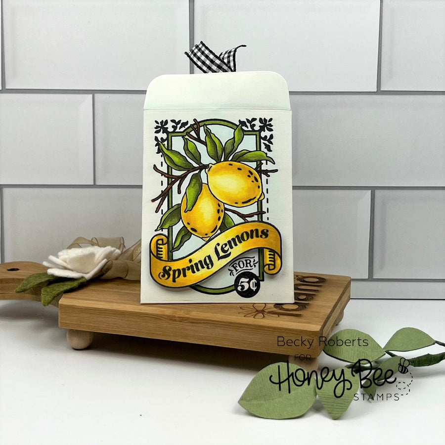 Honey Bee Stamps - Honey Cuts - Seed Packet