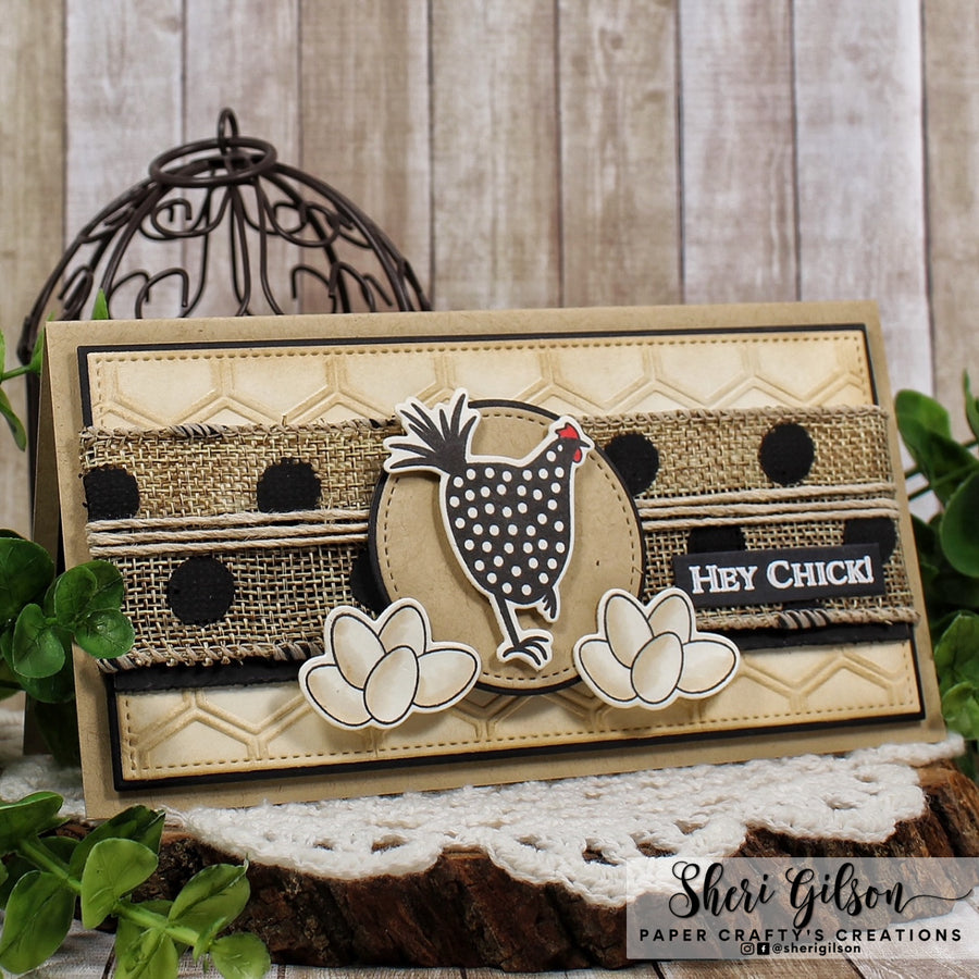Gina K. Designs - Clear Stamps - Happy Hens
