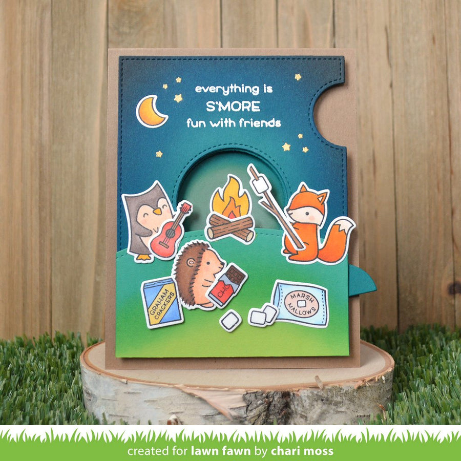 Lawn Fawn - Clear Stamps - S'more the Merrier