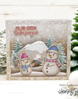 Honey Bee Stamps - Clear Stamps - Snow Family Like Ours