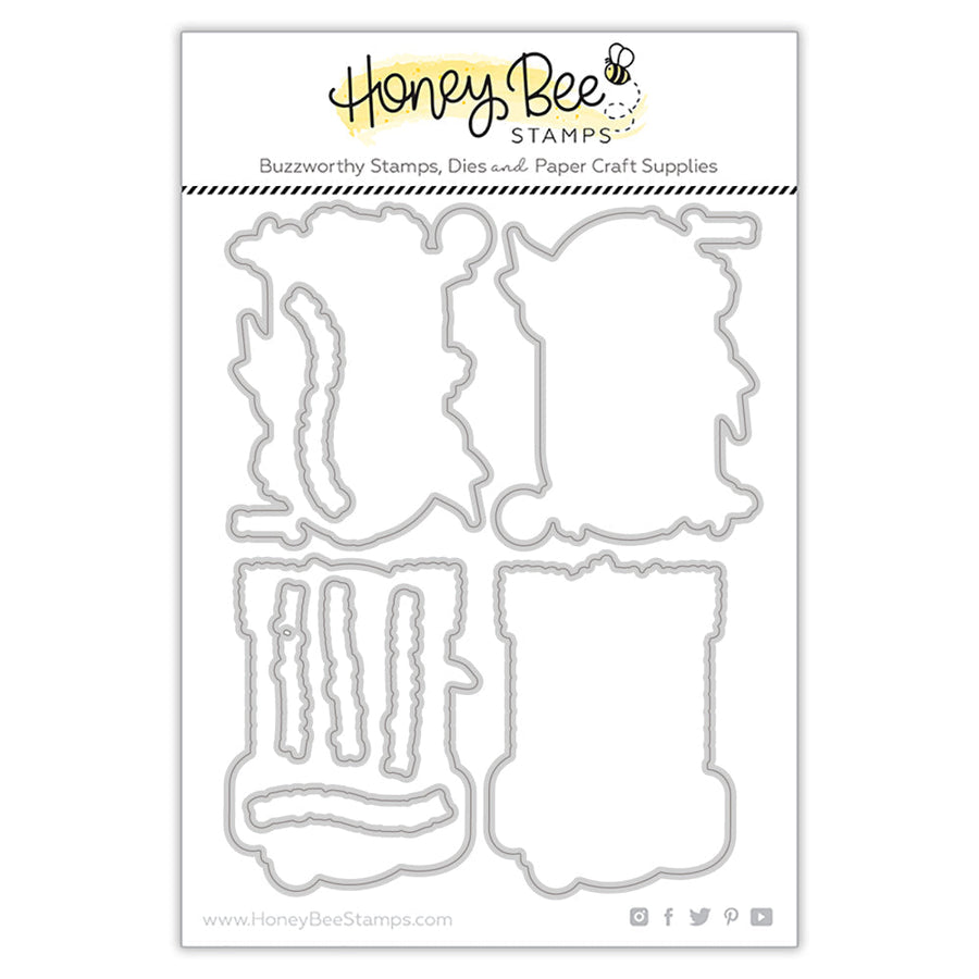 Honey Bee Stamps - Honey Cuts - Spring Seeds