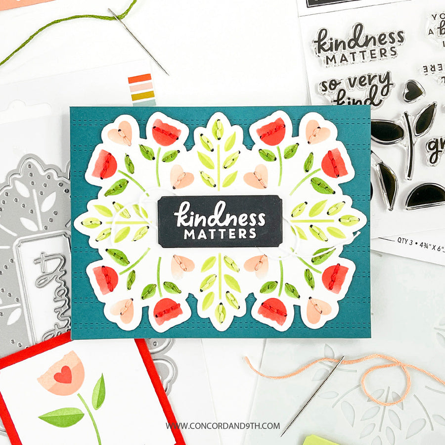 Concord & 9th - Clear Stamps - Threads of Kindness