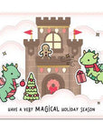 Lawn Fawn - Clear Stamps - Winter Dragon