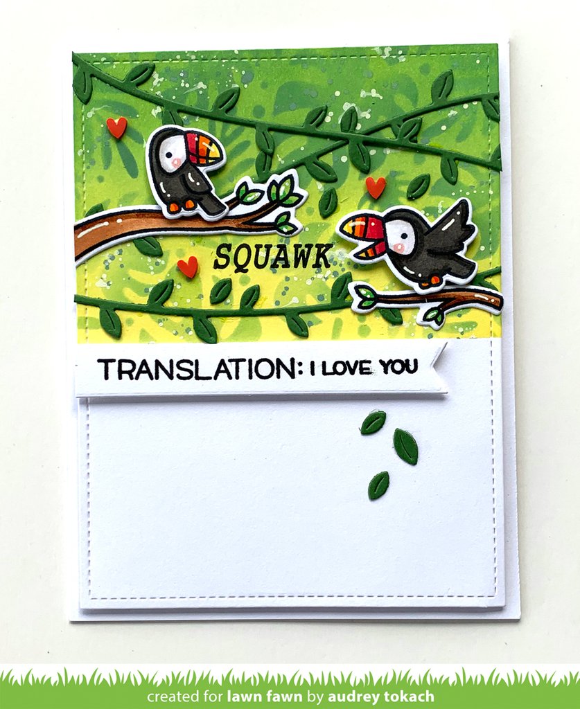 Lawn Fawn - Clear Stamps - Toucan Do It