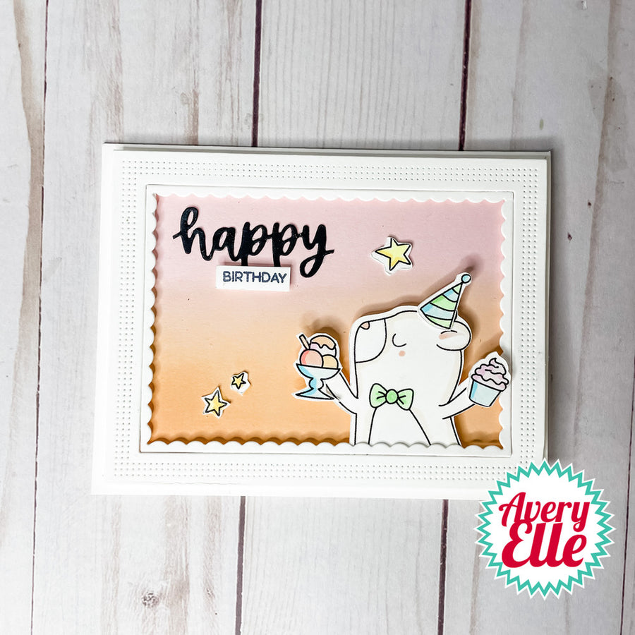 Avery Elle - Clear Stamps - Banner Celebrations
