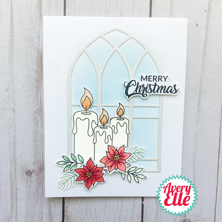 Avery Elle - Clear Stamps - Candlelight Christmas