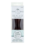 Spellbinders - Sealed by Spellbinders Collection - Wax Seal Stamp - Sweet Happy Birthday