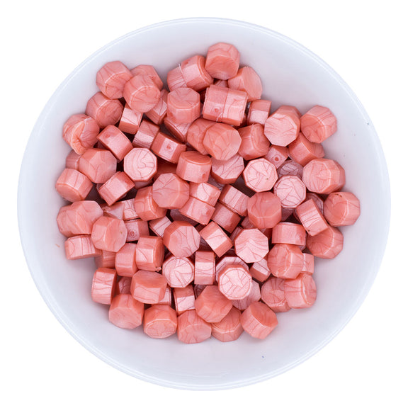 Spellbinders - Sealed by Spellbinders Collection - Wax Beads - Peachy Pink