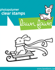 Lawn Fawn - Clear Stamps - Winter Bunny