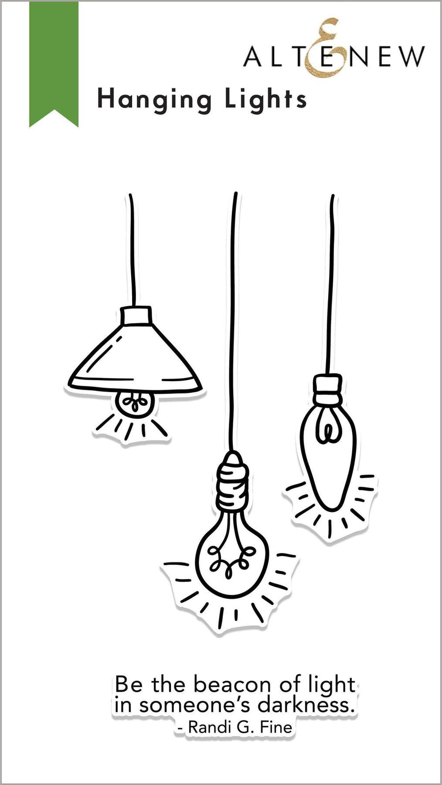 Altenew - Clear Stamps - Hanging Lights