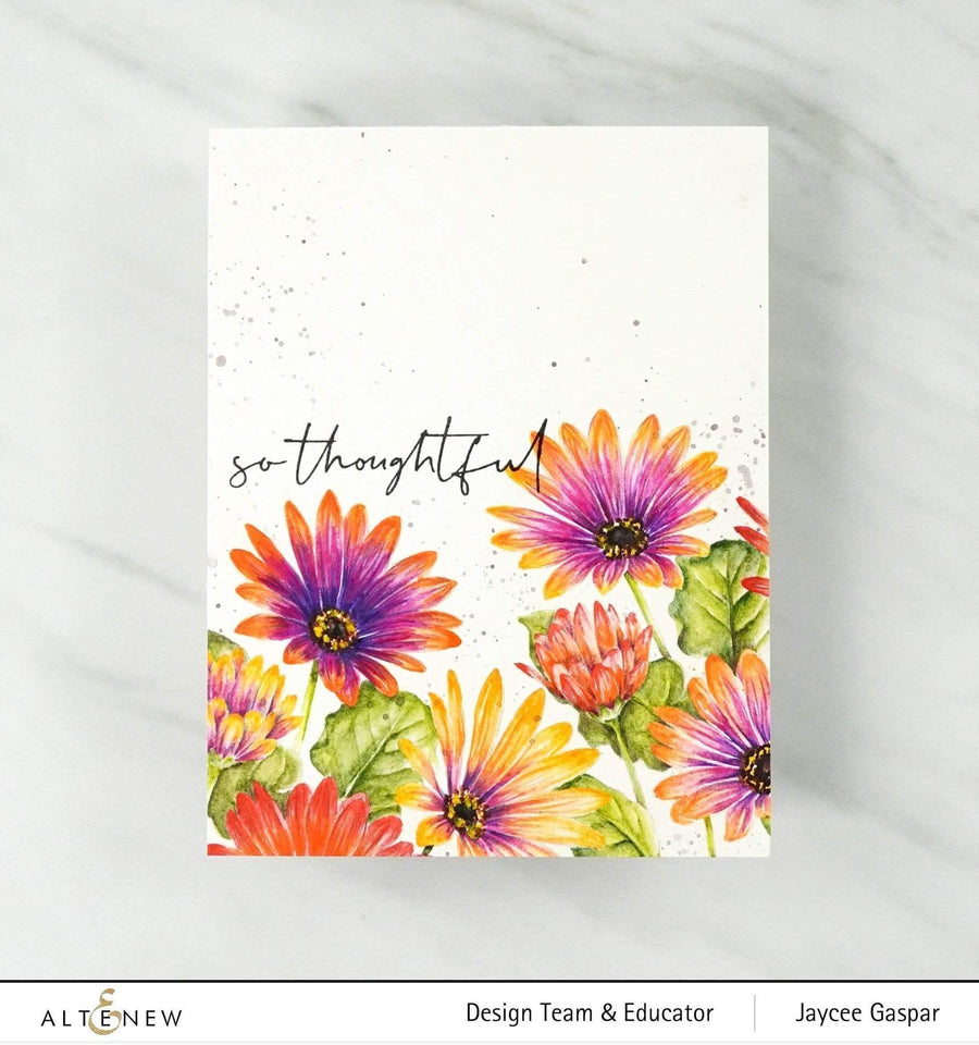 Altenew - Clear Stamps - Paint-A-Flower: African Daisy Outline