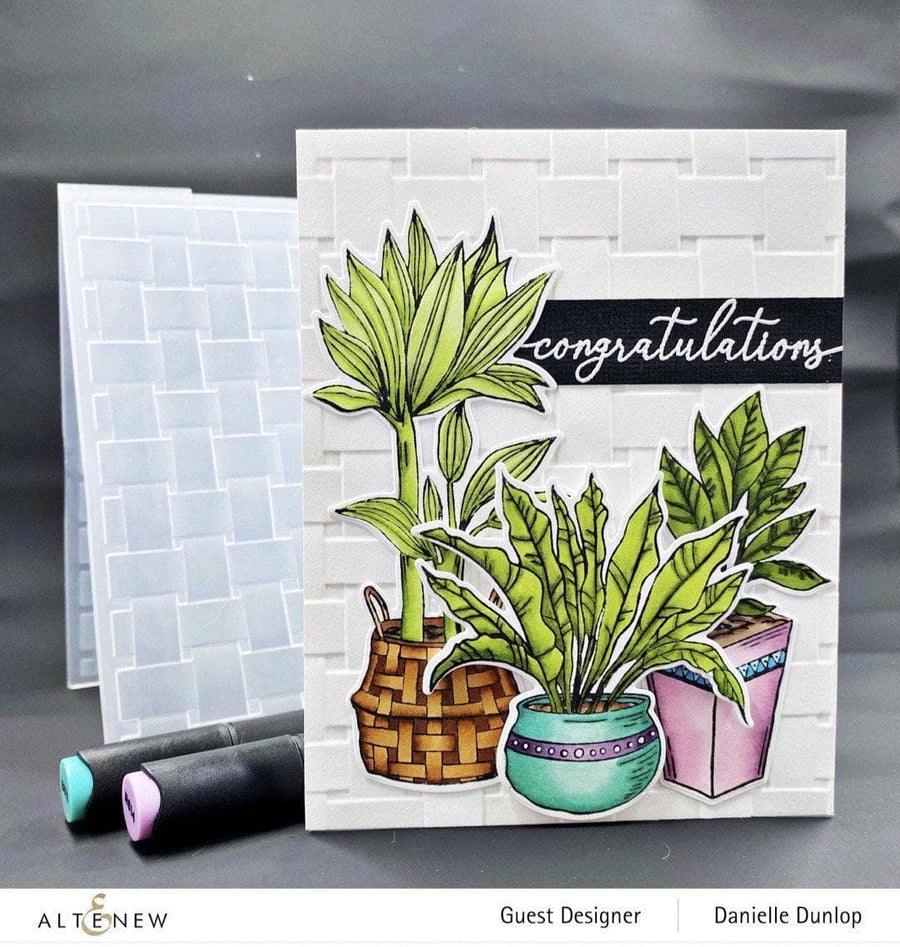Altenew - Clear Stamps - Pots and Plants