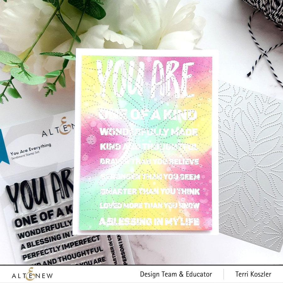 Altenew - Clear Stamps - You Are Everything