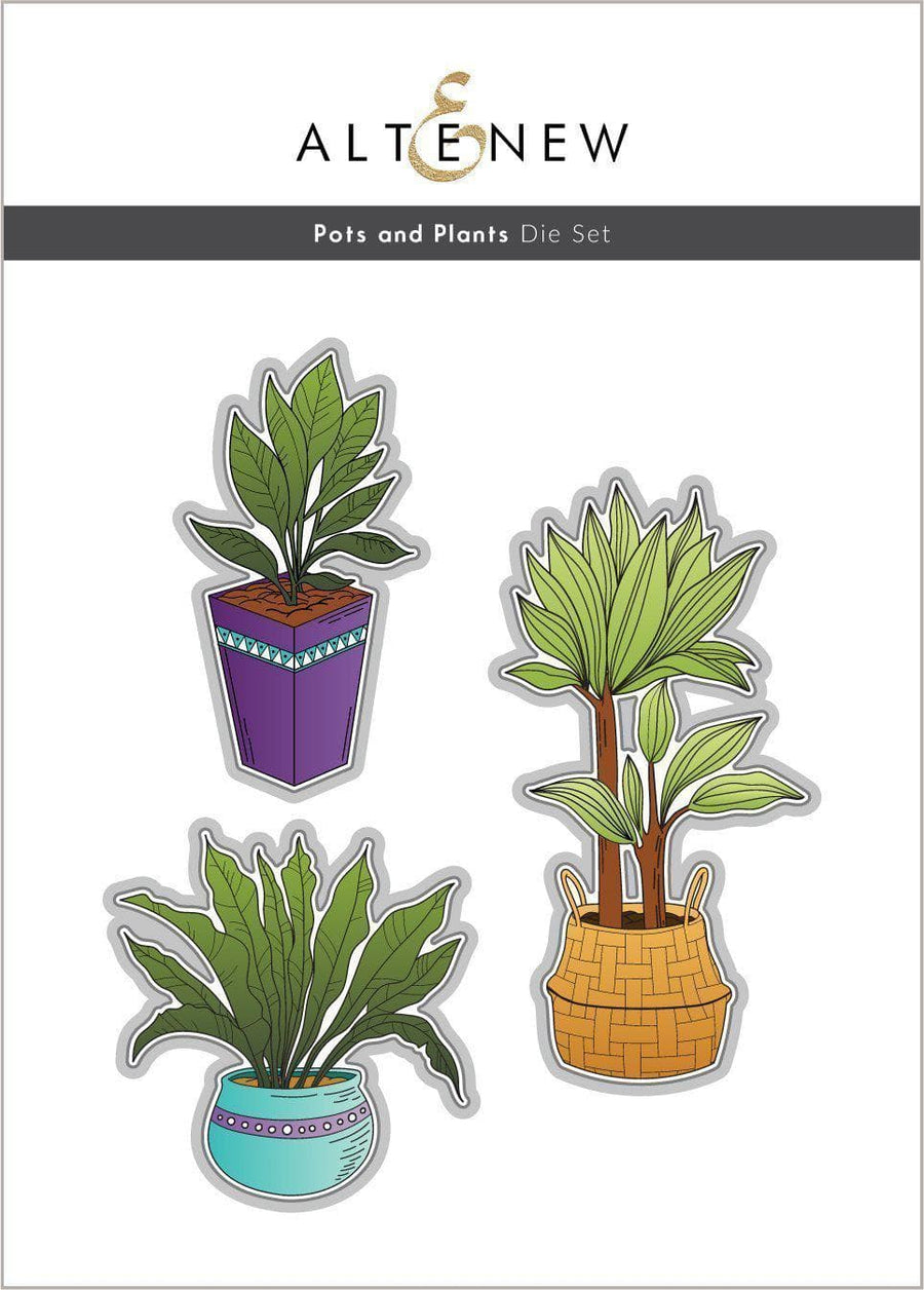Altenew - Dies - Pots and Plants