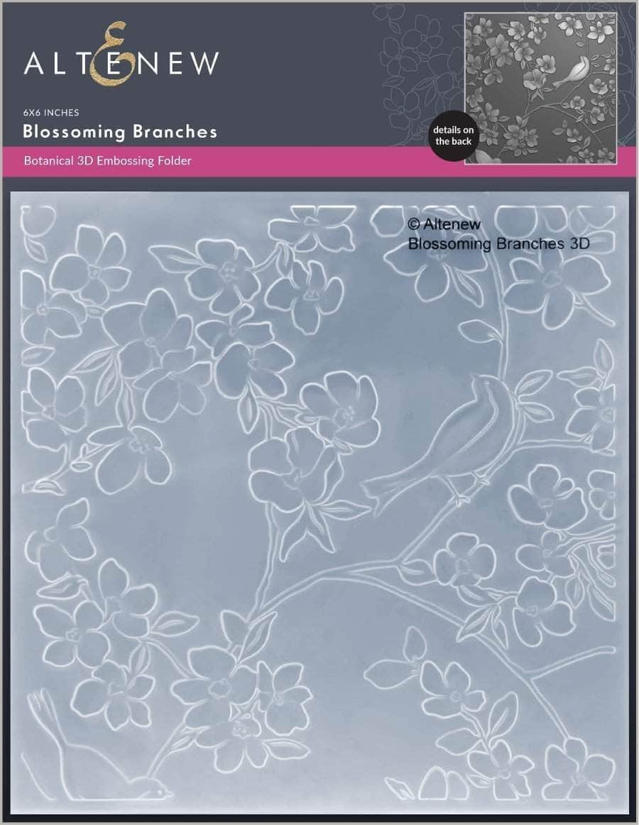 Altenew - 3D Embossing Folder - Blossoming Branches