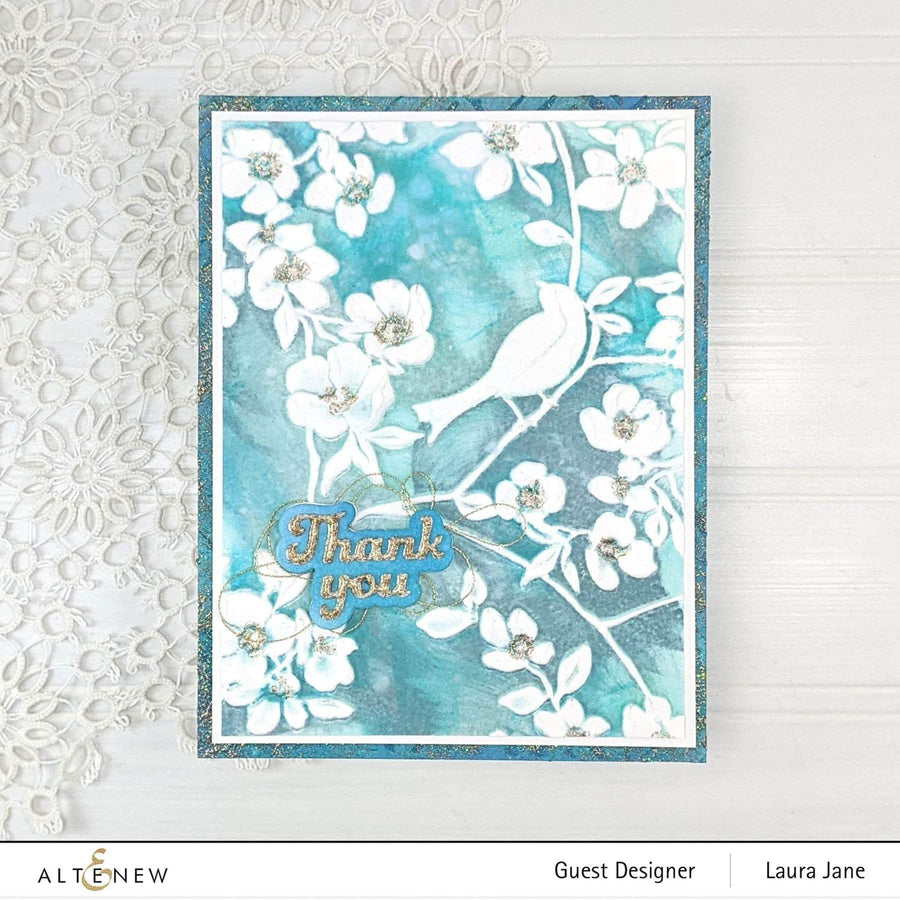 Altenew - 3D Embossing Folder - Blossoming Branches