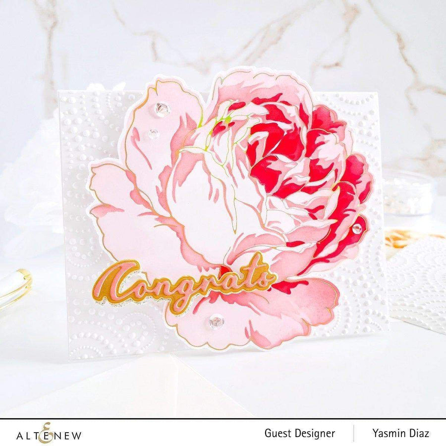 Altenew - Hot Foil Plate - Gilded Rose