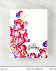 Altenew - Clear Stamps - Paint-A-Flower: Sweet Pea Outline
