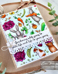 Colorado Craft Company - Clear Stamps - Anita Jeram - Summer Garden
