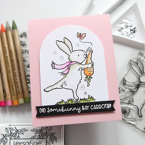 Colorado Craft Company - Clear Stamps - Anita Jeram - Carrot On