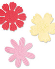Sizzix - Switchlits Embossing Folder - Detailed Blooms
