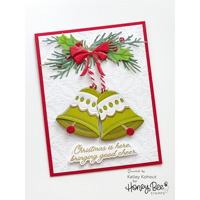Honey Bee Stamps - Honey Cuts - Lovely Layers: Winter Greenery
