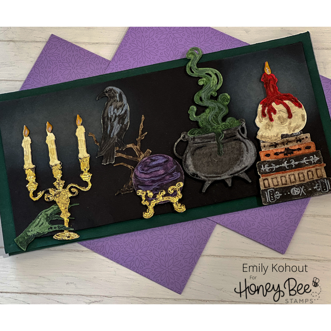 Honey Bee Stamps - Honey Cuts - A Little Spooky