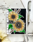 Honey Bee Stamps - Clear Stamps - Sweet Sunflowers