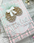 Honey Bee Stamps - Honey Cuts - Plaid A7 Cover Plate Base