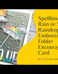 Spellbinders - Showered with Love Collection - Dies - Rain or Shine