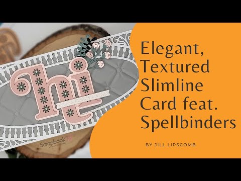 Spellbinders - Just Wanted to Say Collection - Etched Dies - Stitched Hi