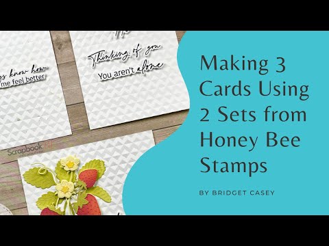 Honey Bee Stamps - Honey Cuts - Lovely Layers: Strawberries
