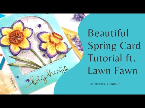 Lawn Fawn - Hot Foil Plates - Big Scripty Words