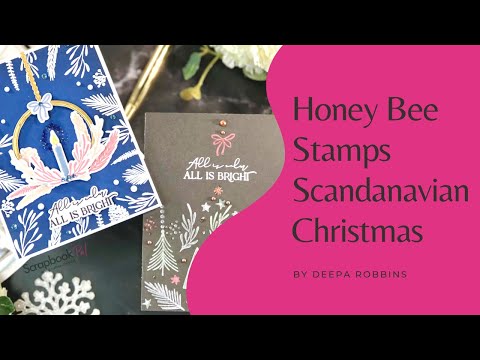 Honey Bee Stamps - Clear Stamps - Scandinavian Christmas