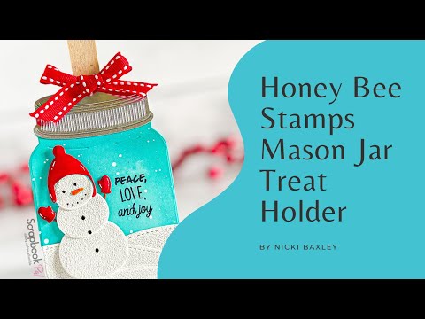 Honey Bee Stamps - Honey Cuts - Build A Snowman