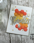 Honey Bee Stamps - Honey Cuts - Hexagon Bunches