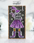Honey Bee Stamps - Clear Stamps - If The Broom Fits